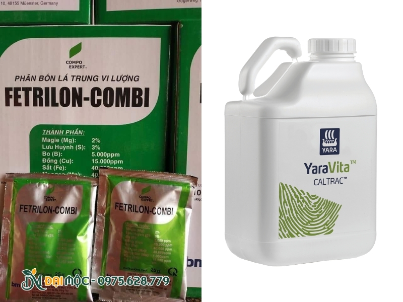 Chế phẩm vi lượng cung cấp dưỡng chất qua lá