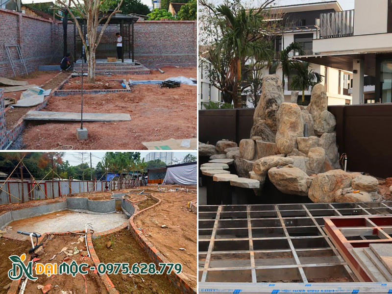 Khảo sát mặt bằng trồng cây, cảnh quan cho sân vườn gia đình