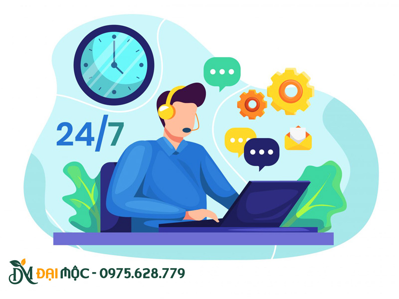 Quá trình tiếp nhận yêu cầu dịch vụ cắt tỉa cây xanh cổ thụ
